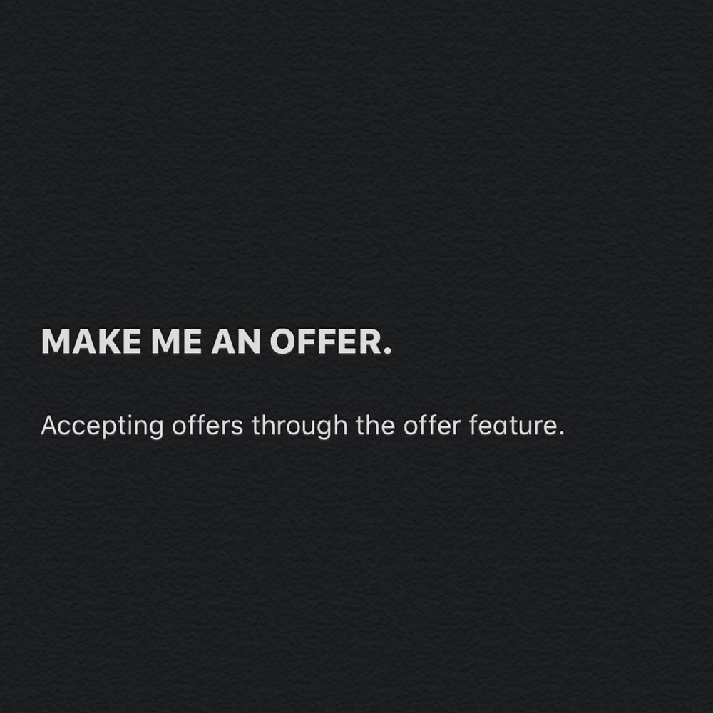 Accepting Offers